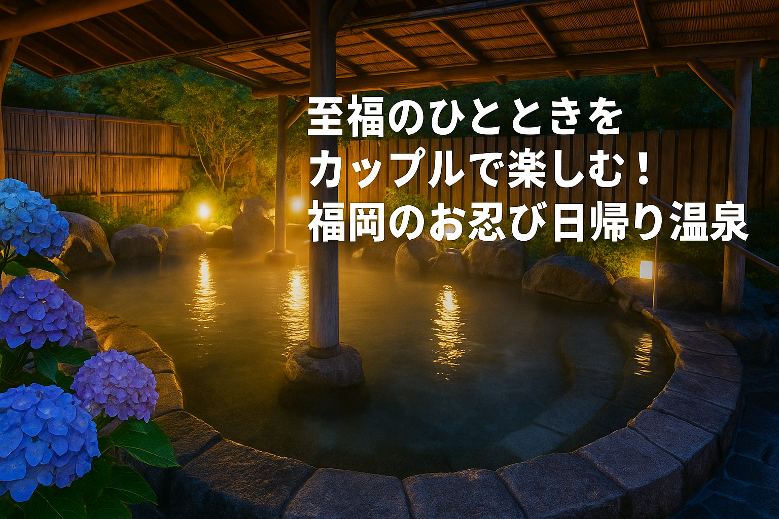 特別な人と楽しむ福岡のおすすめ日帰り温泉