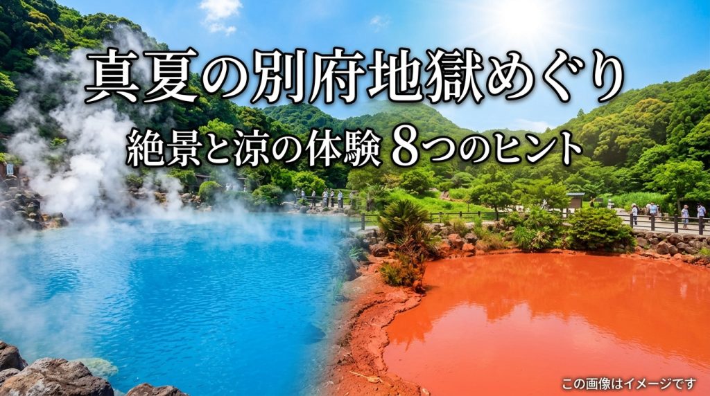大分県別府市【8月】地獄めぐり観光！夏絶景と涼も満喫する8選