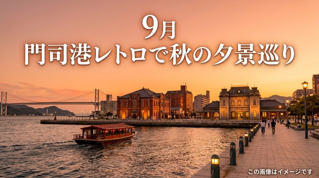 福岡県北九州市門司港レトロ9月観光！秋の始まりに巡るレトロ建築と夕景