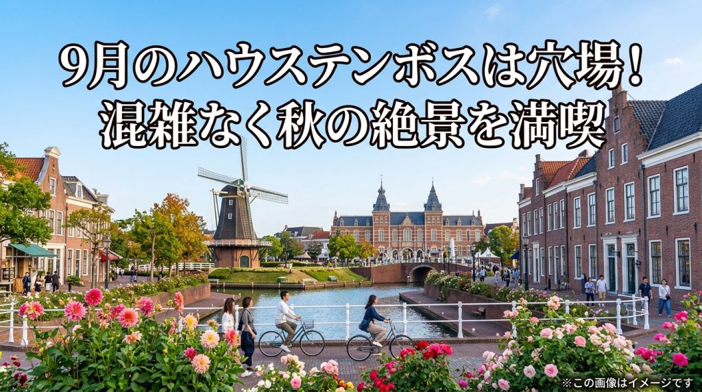 長崎ハウステンボス9月は穴場？秋の絶景＆イベント楽しみ方徹底解説